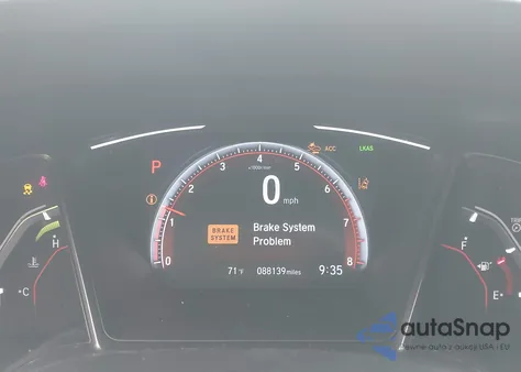 2019 Honda Civic Sport Touring z USA, uszkodzony, nr VIN SHHFK7H94KU418693